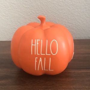 Rae Dunn Accents - Rae Dunn Hello Fall Pumpkin Rae Dunn Accents - Rae Dunn Hello Fall Pumpkin
